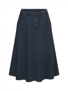 Юбка с накладными карманами темно-синего цвета Camel Active