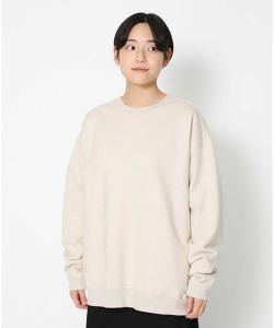 Свитшот с круглым вырезом из переработанного хлопка