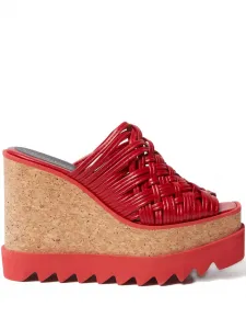 Мюли Sneak-Elyse на платформе STELLA MCCARTNEY, красный