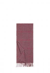 Шарф Roeckl MODERN CHECK, Mulberry/Bordeaux