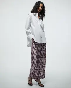 Широкие брюки Sfera, бордовый