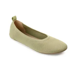 Балетки Jersie Foldable Ballet Flat Journee Collection, светло-зеленый
