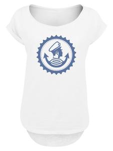 Длинная футболка Knut and Jan Hamburg с женской длинной футболкой белого цвета F4NT4STIC