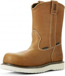 Мужские ботинки ARIAT Rebar Wedge с водонепроницаемым верхом и композитным носком, золотой