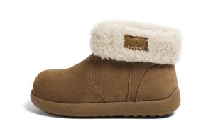 HUANQIU Ugly Cute термоусадочные утепленные противоскользящие короткие снегоступы Women's Camel