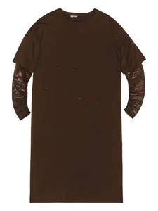 Платье с длинными рукавами Bimba Y Lola, коричневый