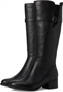 Ботинки Naturalizer Women's Kenna Knee High Boots, Black Leather