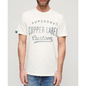 Футболка Superdry Copper Label Workwear Short Sleeve Crew Neck, белый