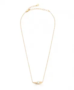 Ожерелье из жидкого перламутра Ettika, gold