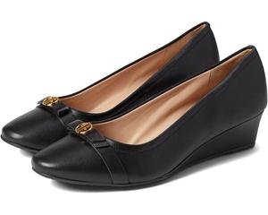 Туфли Cole Haan Malta Wedge 40 mm, цвет Black Leather