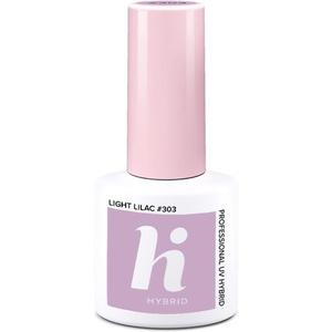 #303 Лак для ногтей Светло-сиреневый 5мл, Hi Hybrid