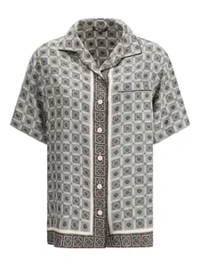 Шелковая рубашка Loro Piana, белый