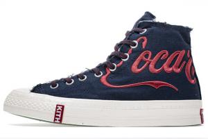 Кроссовки Converse Chuck Taylor All Star 70 Hi Kith X Coca Cola Navy