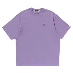 Футболка BAPE Tonal Ape Head One Point Tee, Purple