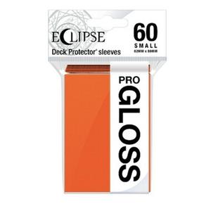 Аксессуары Ultra Pro Sleeves: Pumpkin Orange - Eclipse Gloss, Small (60ct)