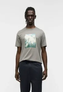 Футболка с принтом обложки Boss, Open Grey