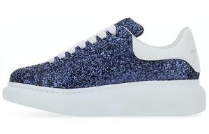 Обувь для повседневной носки, женская, с низким верхом, синяя Alexander Mcqueen