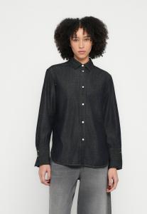 Блуза Tommy Hilfiger SHIRT, Pure/Dark-Blue Denim