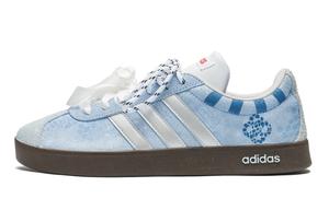 Adidas Neo Кроссовки для скейтбординга VL Court 2.0 с противоскользящим износостойким верхом, унисекс, серебристо-синие