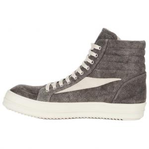 Кеды мужские, обувь для скейтбординга высокая серый Rick Owens Drkshdw