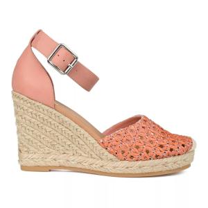 Женские босоножки на танкетке Journee Collection Sierra Journee Collection, черный