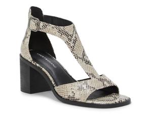 Сандалии Lucky Brand Sabeni Sandal, Black/Beige Snake Print Leather