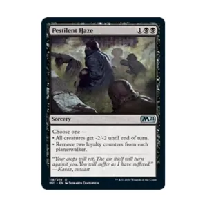 CCG Чумная дымка (U), MTG - Core Set 2021