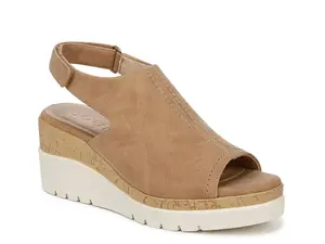 Сандалии на танкетке SOUL Naturalizer Giselle, темно-коричневые