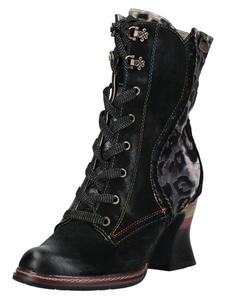 Ботильоны черного цвета LAURA VITA