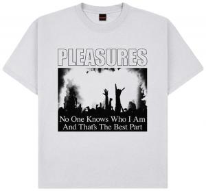 Футболка Pleasures Incognito, серебряный