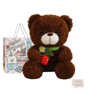 Плюшевая кукла мишка 25 см высотой Whoops