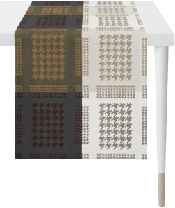 АПЭЛТ дорожка для стола "Алексис, СТИЛЬ ЛОФТ, Жаккард", (1 шт.) APELT 44х140 см, цвет anthrazit/schlamm/weiß/grau/beige/natur