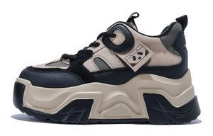 Junjali Низкие повседневные женские туфли с черной флисовой подкладкой, цвет Black Fleece-Lined