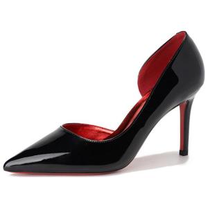 WEISHIBANGWEI Тонкие каблуки на шпильке для женщин черные, цвет Black