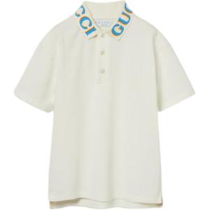 GUCCI Футболка с коротким рукавом ss25 ivory white kids'