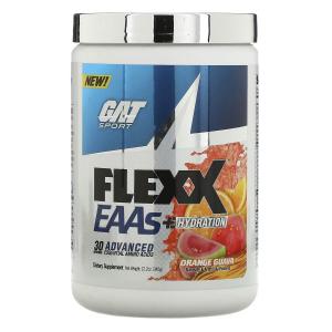 Добавка GAT Flexx EAA + Hydration, апельсин и гуава, 345 г
