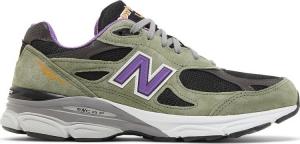Кроссовки New Balance Teddy Santis x 990v3 Made In USA 'Olive Leaf', зеленый