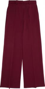 Брюки Lanvin Wide Leg Tailored Pant 'Burgundy', красный