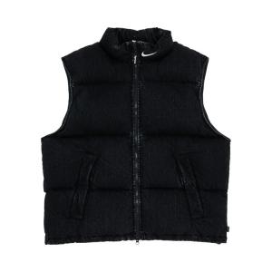 Жилет Supreme x Nike Denim Puffer Vest, черный
