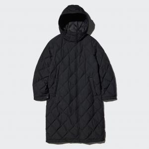 Стеганное пальто Uniqlo Pufftech, 09 черный