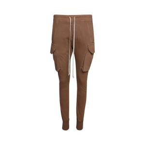 Джоггеры Rick Owens DRKSHDW Mastodon Cut Joggers Khaki Brown, желто-коричневый