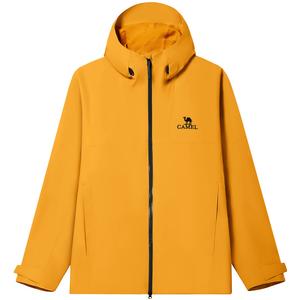 Ветровка для походов и приключений All weather мужская CAMEL, millet желтый