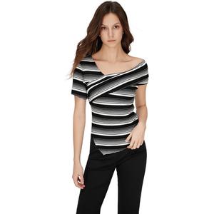 ELLE Футболка Women's Black White