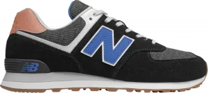 Кроссовки New Balance 574 Beach Cruiser 'Black Blue Brown', черный