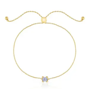 Браслет Tous Color Pills, золото/танзанит