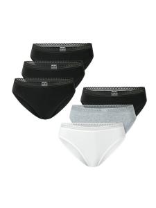 Трусики SCHIESSER  Modern Multipacks, Mottled Grey/Black/White