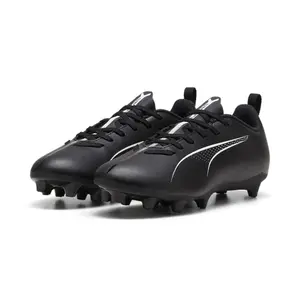 Футбольные бутсы PUMA "ULTRA 5 PLAY FG/AG JR", белый