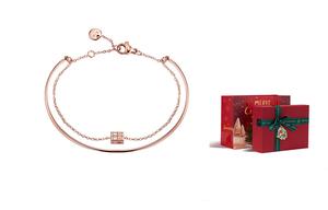 HMZ Титановый браслет Steel для женщин Rose Gold