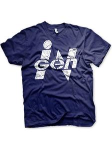 Футболка синего цвета Jurassic Park