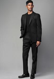 Элегантный пиджак TEXTURED Next, черный